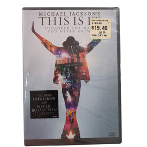 Michael Jackson's THIS IS IT DVD 2010 Kenny Ortega Special Features New Sealed